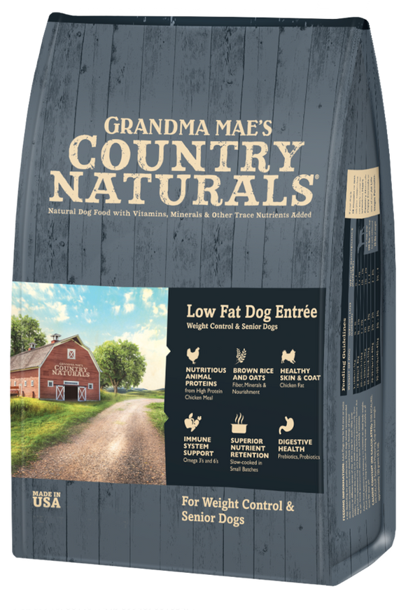 Grandma Mae's Country Naturals For Weight Control & Senior Dogs (26 lb)