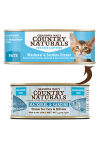 Grandma Mae's Country Naturals Mackerel & Sardine Dinner