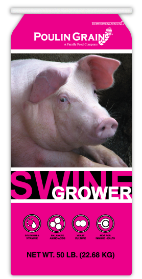 Poulin Grain Swine Grower Pellets