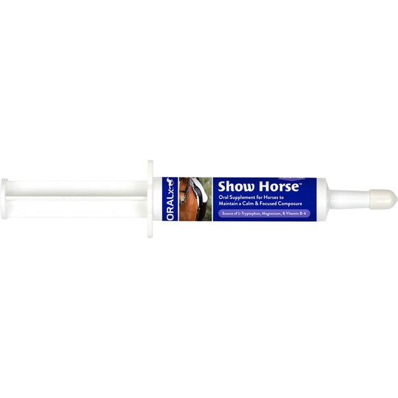 ORALX SHOW HORSE ORAL SUPPLEMENT CALMING PASTE